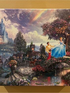 Disney’s Cinderella canvas by Thomas Kinkade